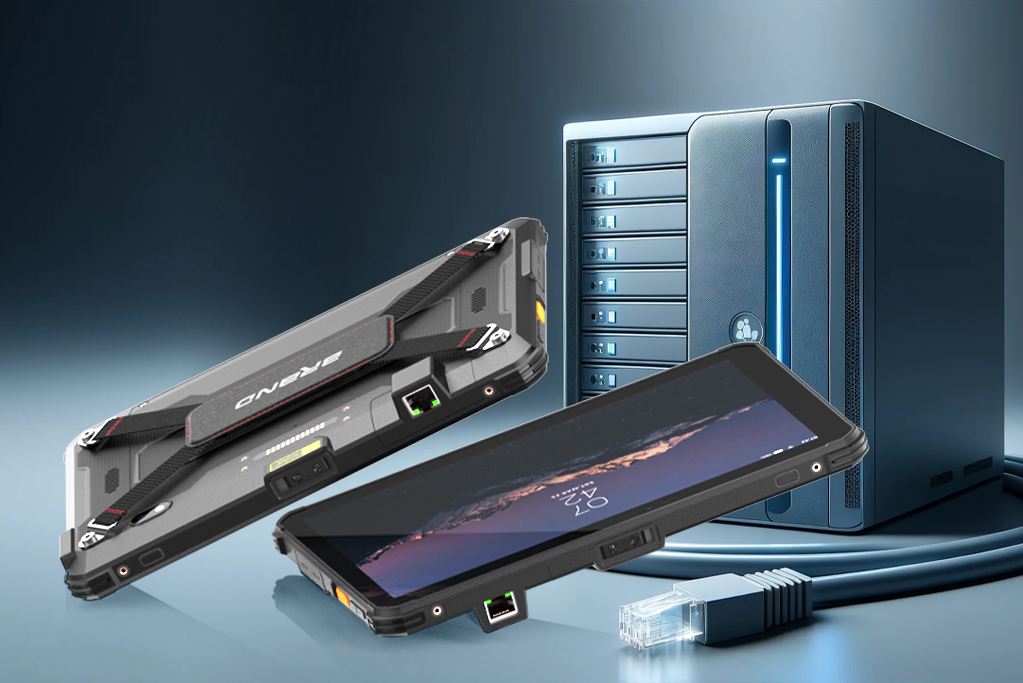 Lanodo Advanced Rugged Android Tablet with Barcode Scanner