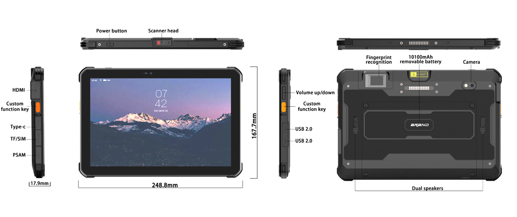 Lanodo's Android Rugged Tablets